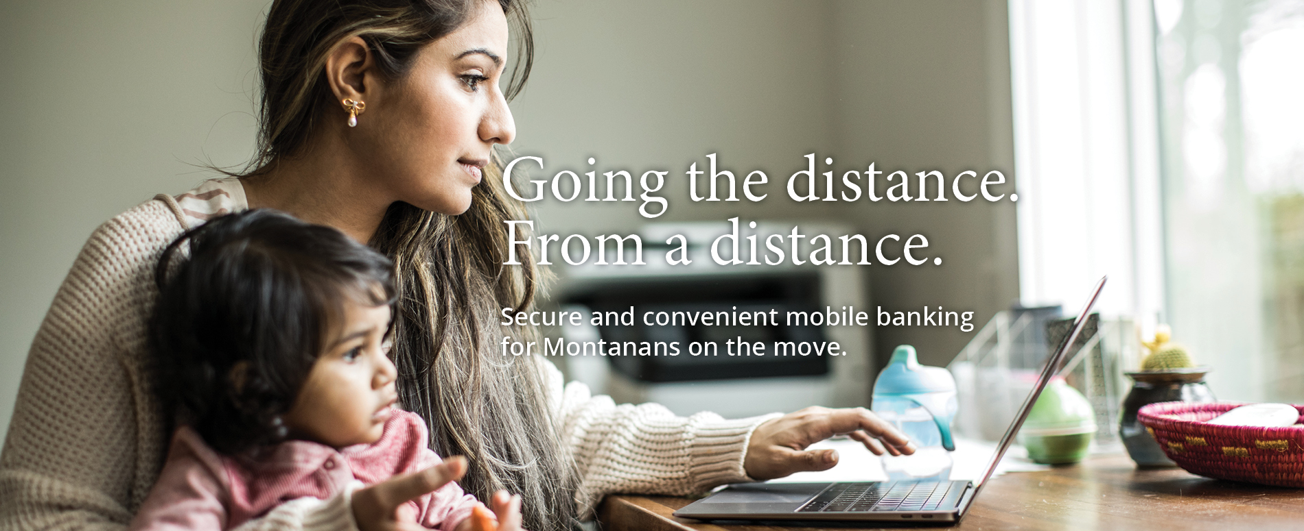 Going the distance. From a distance.